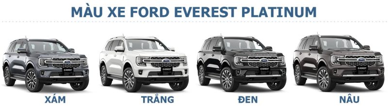 Ford Everest Platinum Mới 2.0L AT 4X4